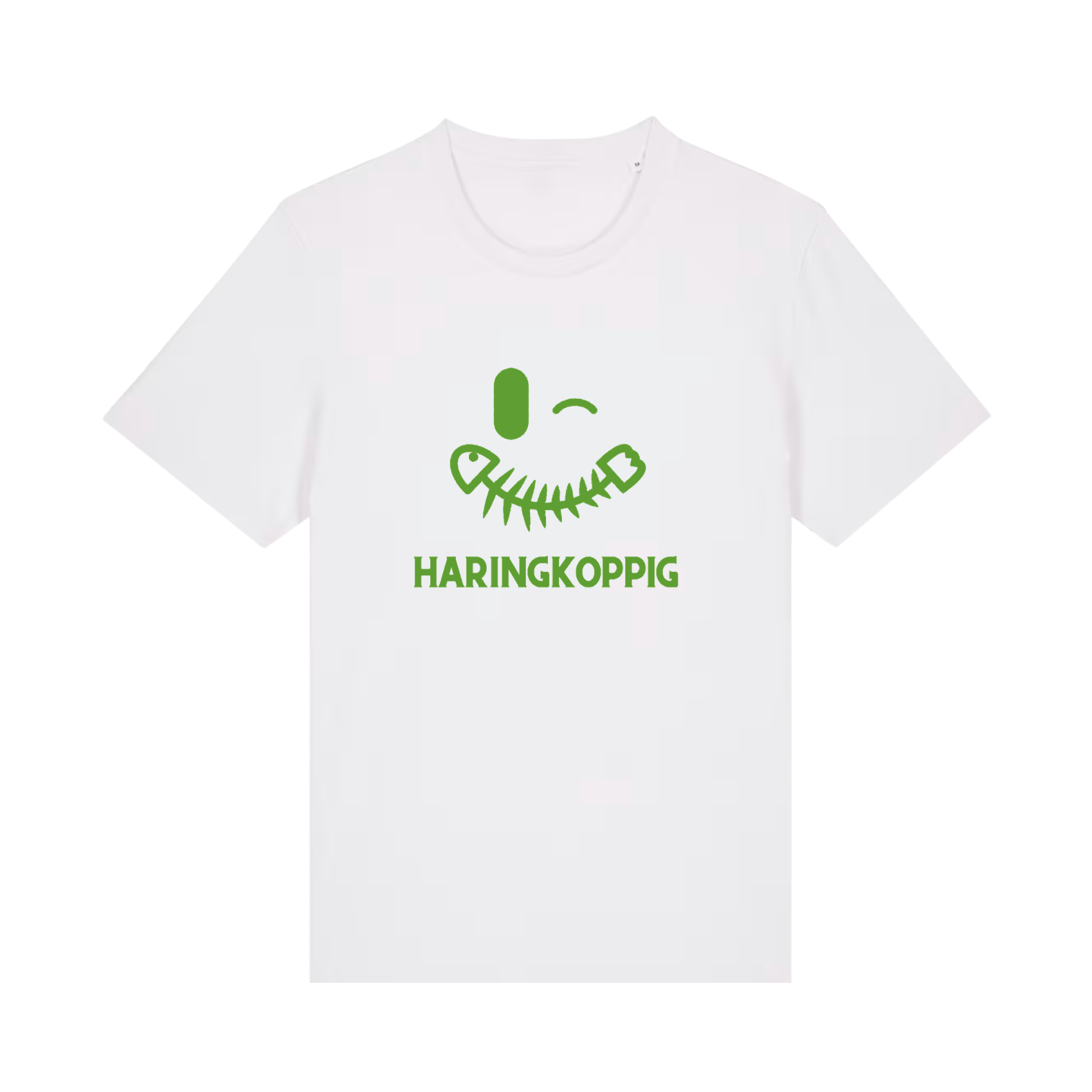 Haringkoppig T-Shirt Wit