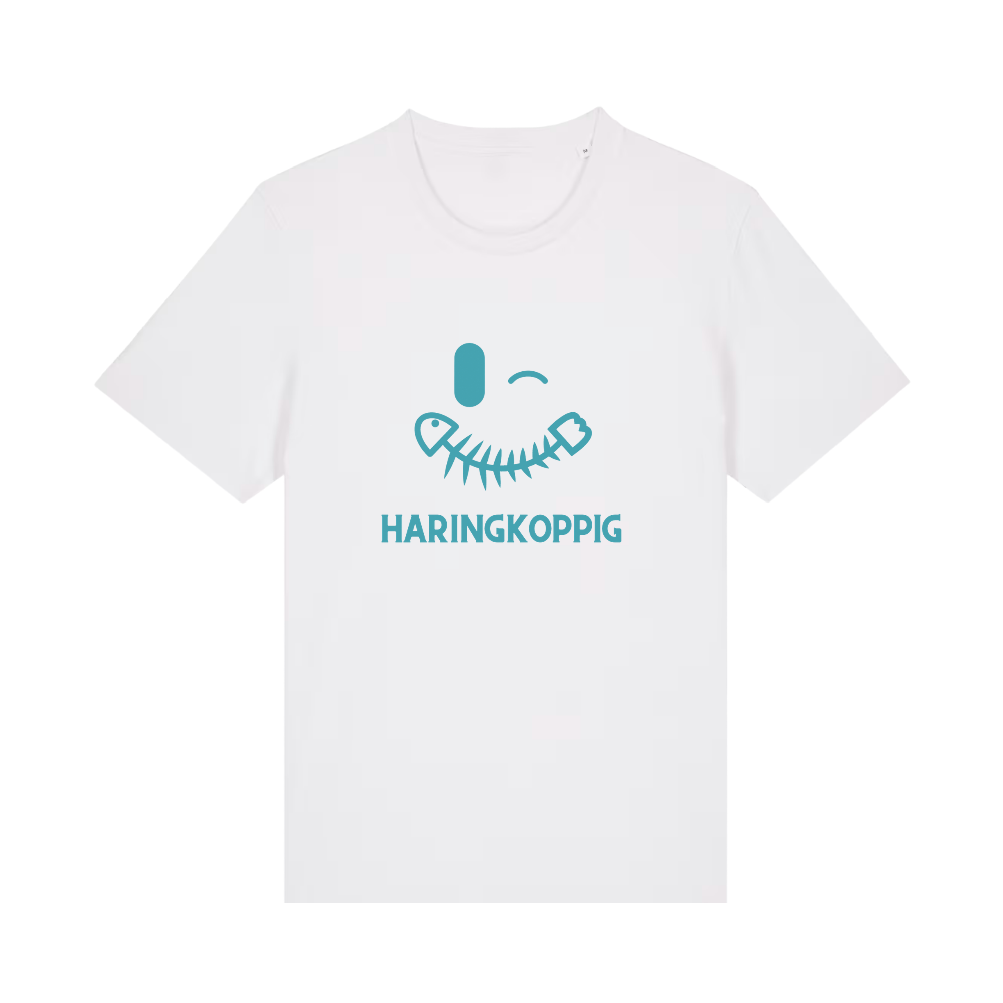 Haringkoppig T-Shirt Wit
