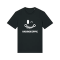 Haringkoppig T-Shirt Zwart