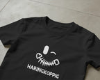 Haringkoppig T-Shirt Zwart